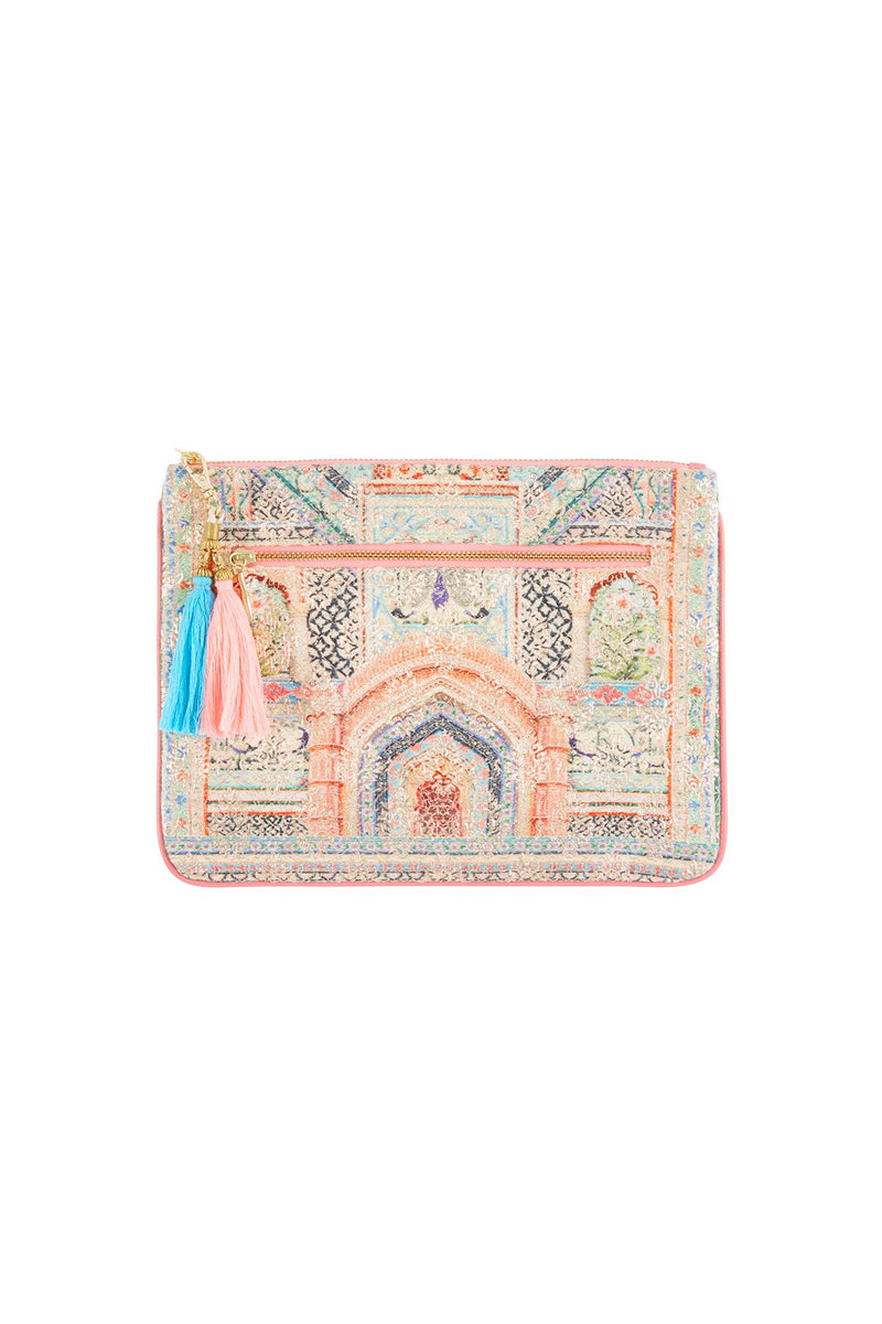 SMALL CANVAS CLUTCH WHATS YOUR VICE