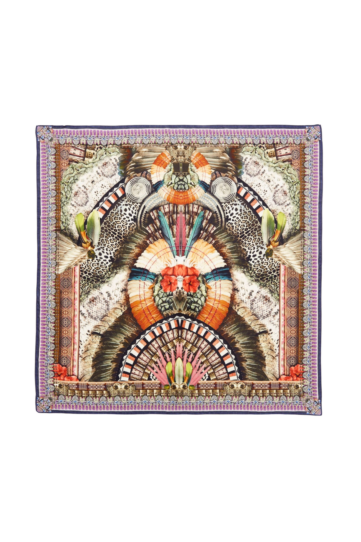 LIGHT MY FIRE LARGE SQUARE SCARF