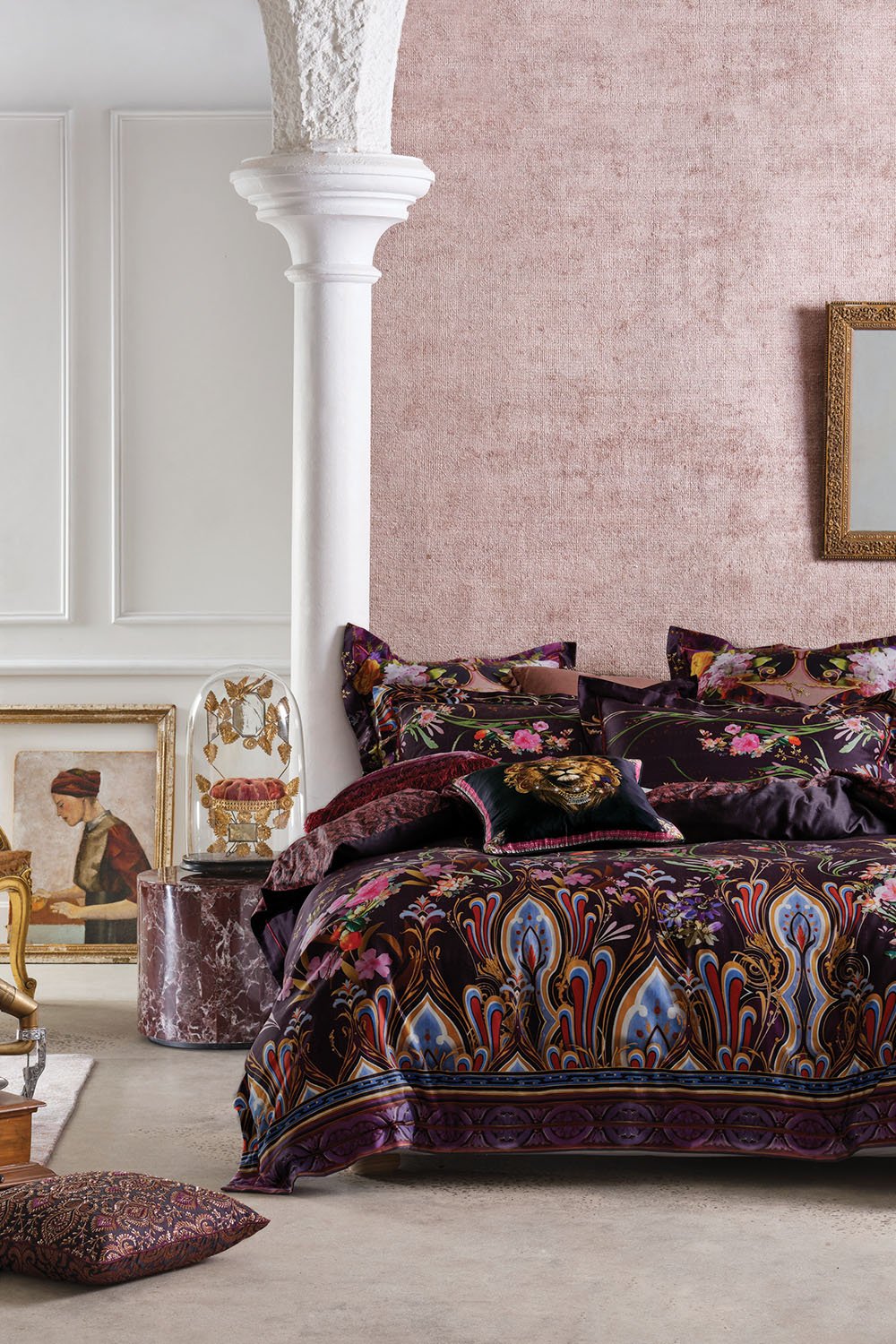 SUPER KING BED QUILT COVER SET WILD FLOWER