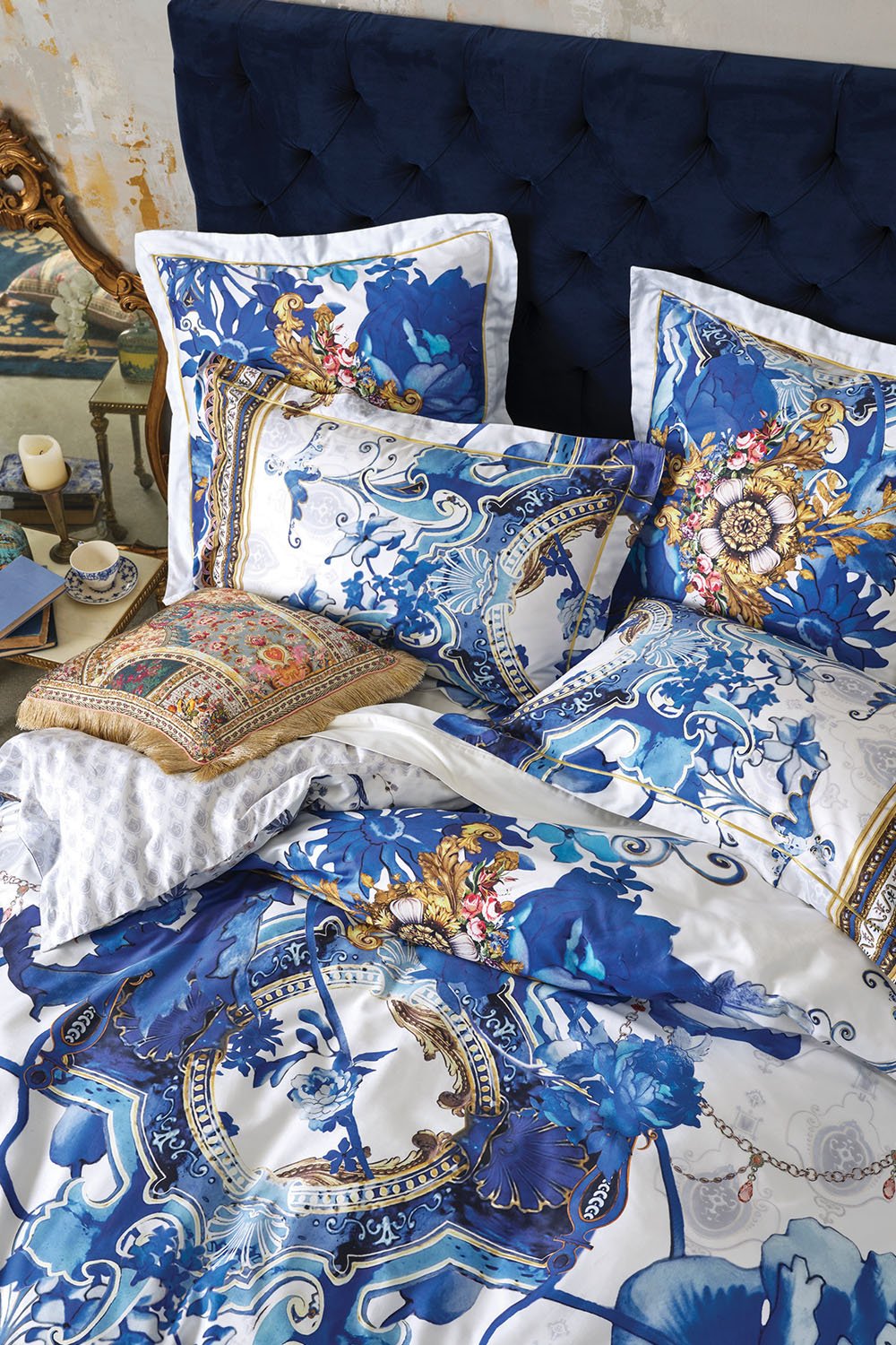 SUPER KING BED QUILT COVER SET SAINT GERMAINE