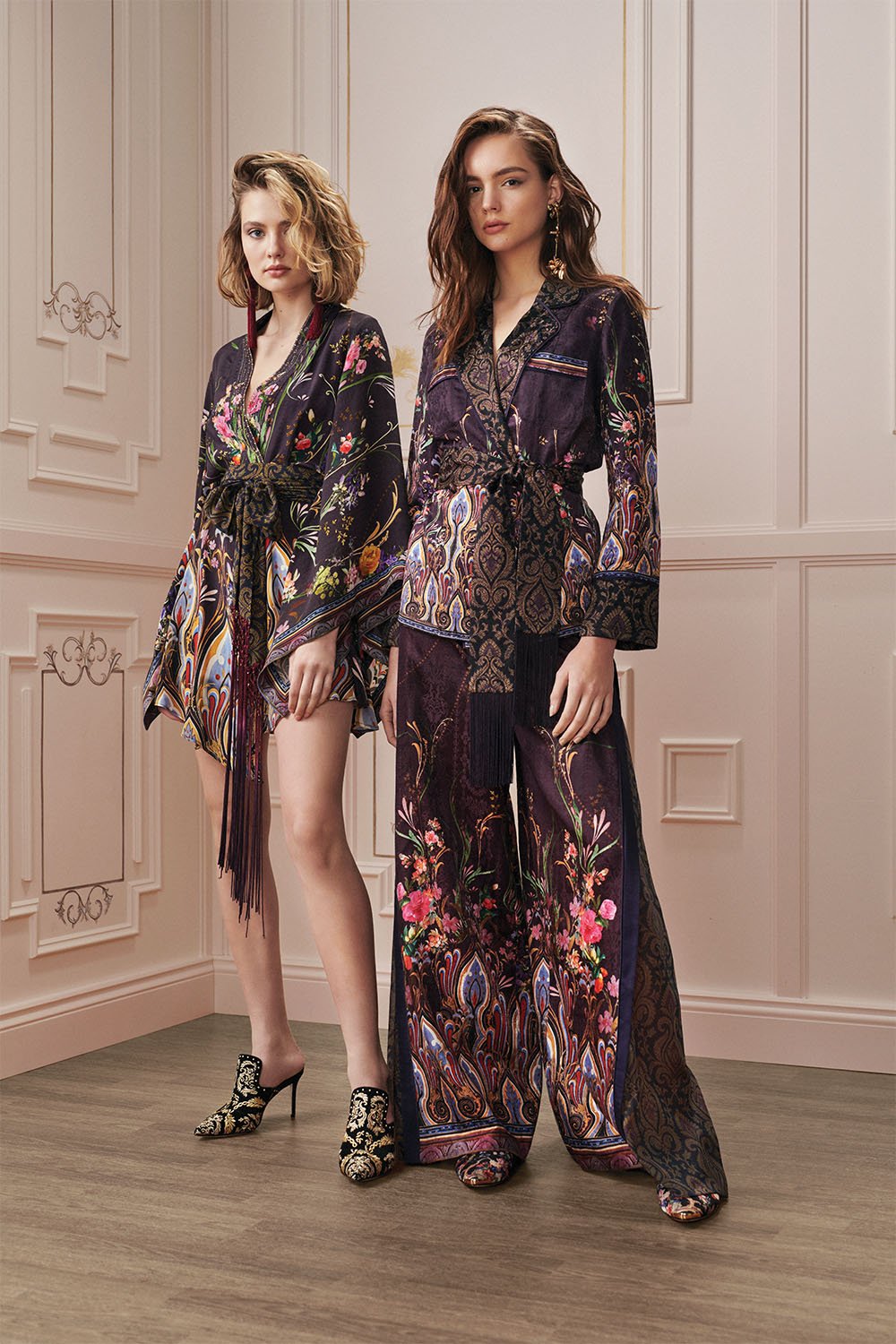 PYJAMA SUIT JACKET WILD FLOWER