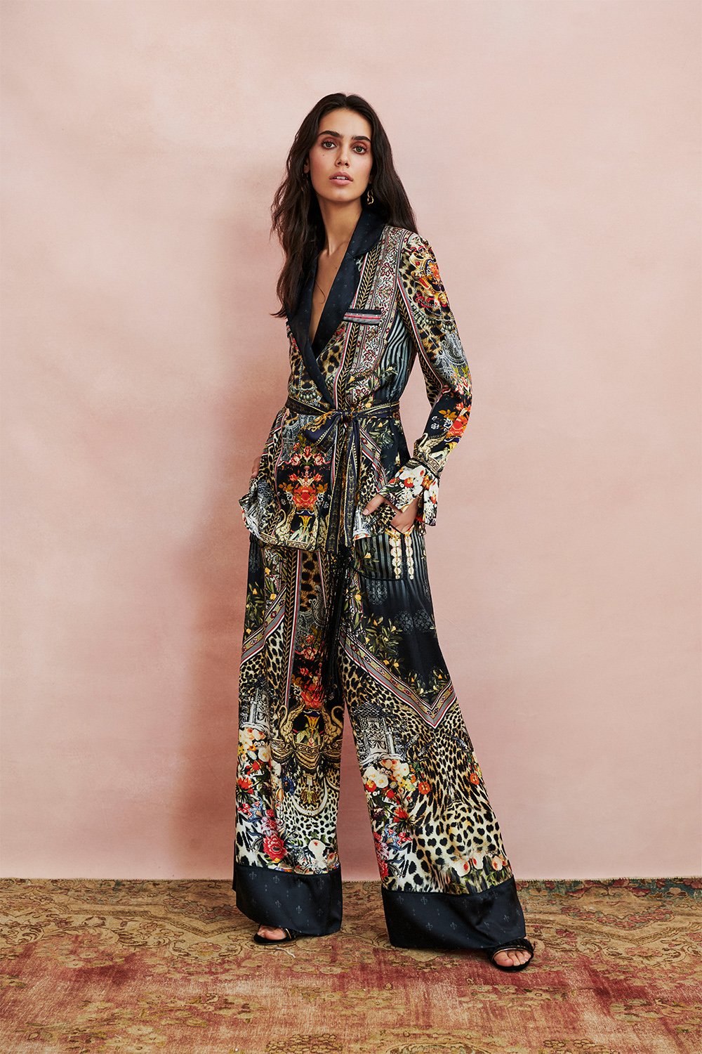 PYJAMA SUIT JACKET MARAIS AT MIDNIGHT