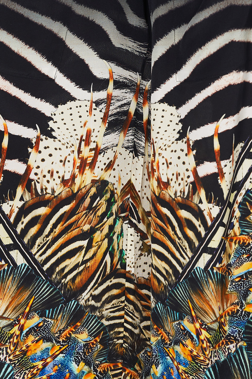 WIDE LEG TROUSER WITH FRONT POCKETS LOST PARADISE