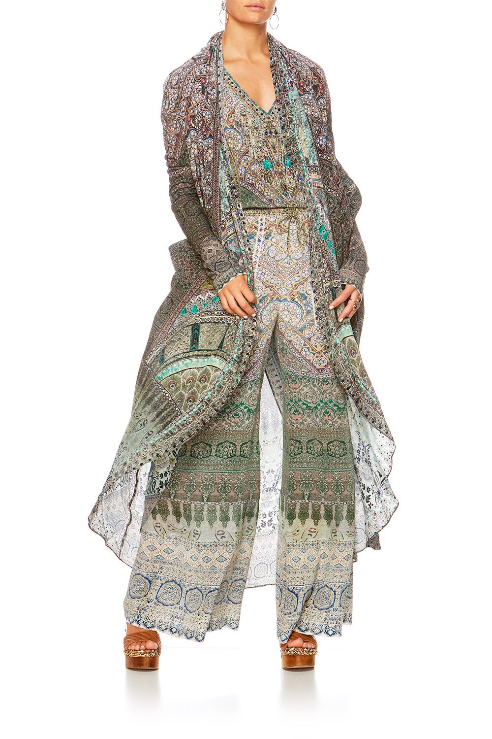 MAMAS HOME HIGH LOW CROSS OVERLAY TOP