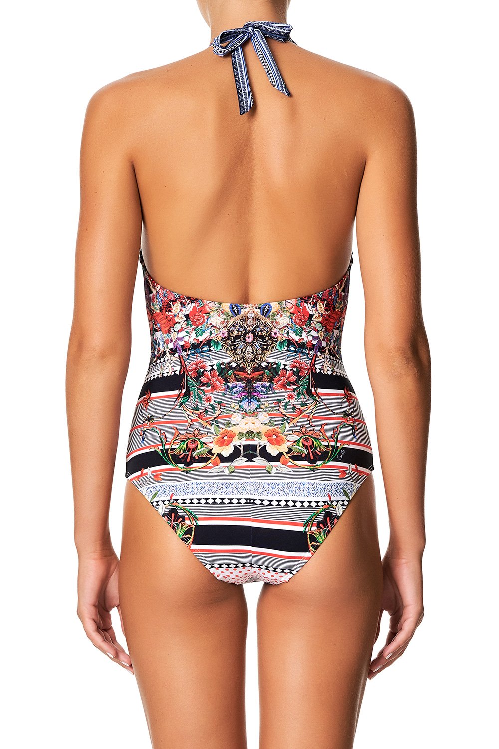 RING TRIM HALTER ONE PIECE JOIE DE VIVRE