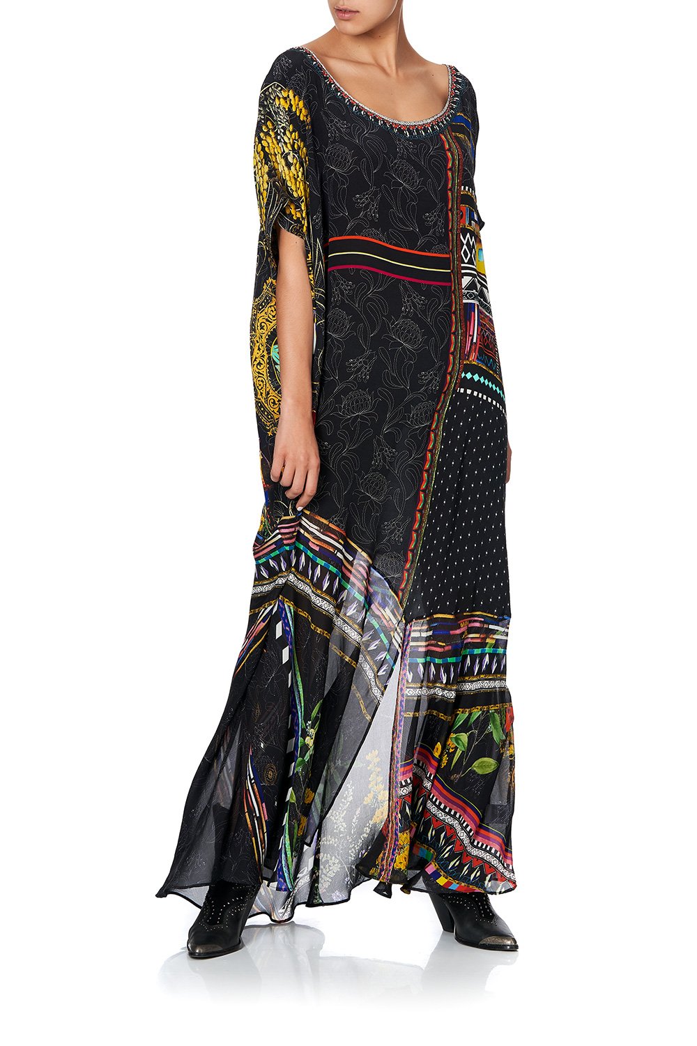 PANELLED HEM KAFTAN BLACKHEATH BETTY