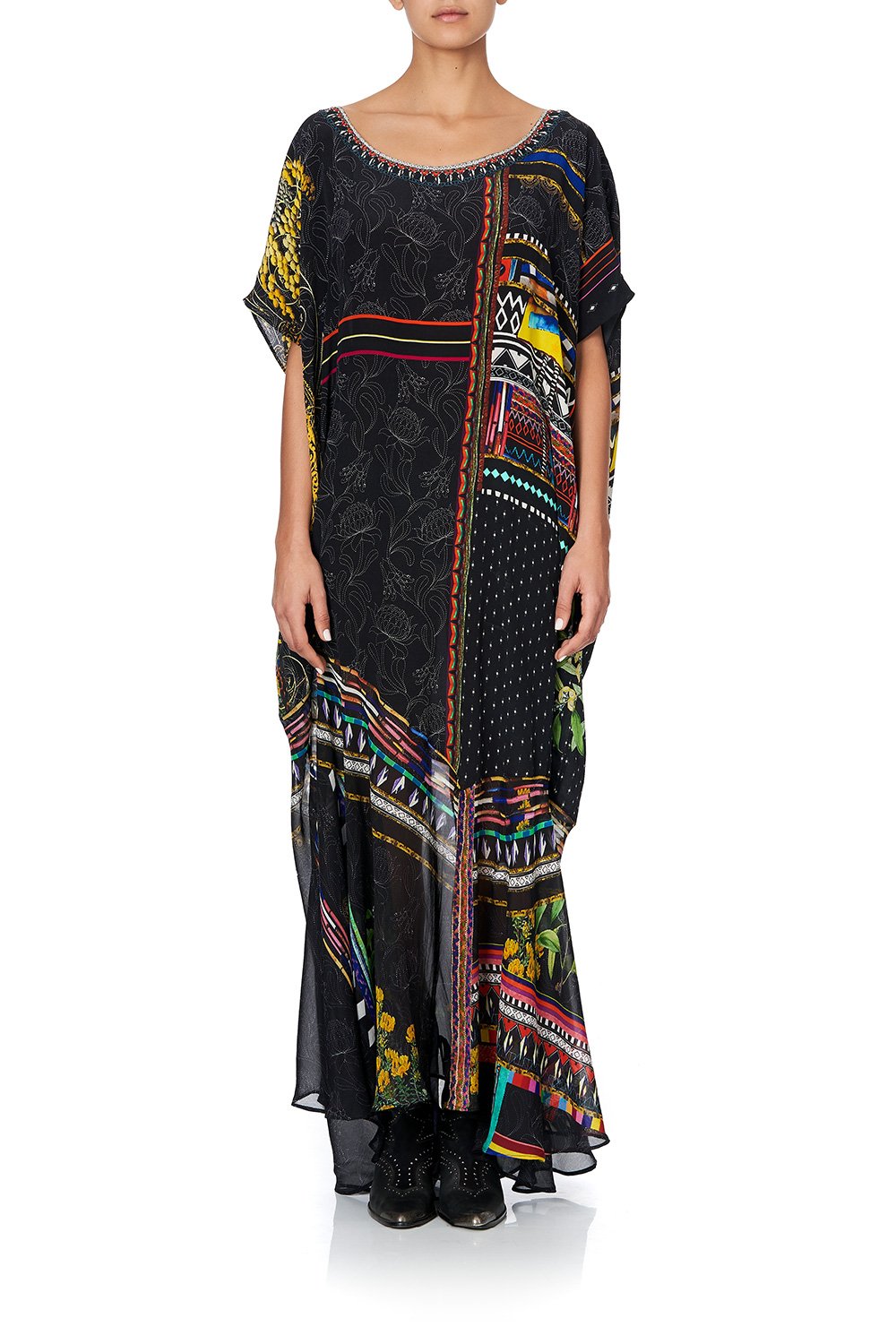 PANELLED HEM KAFTAN BLACKHEATH BETTY