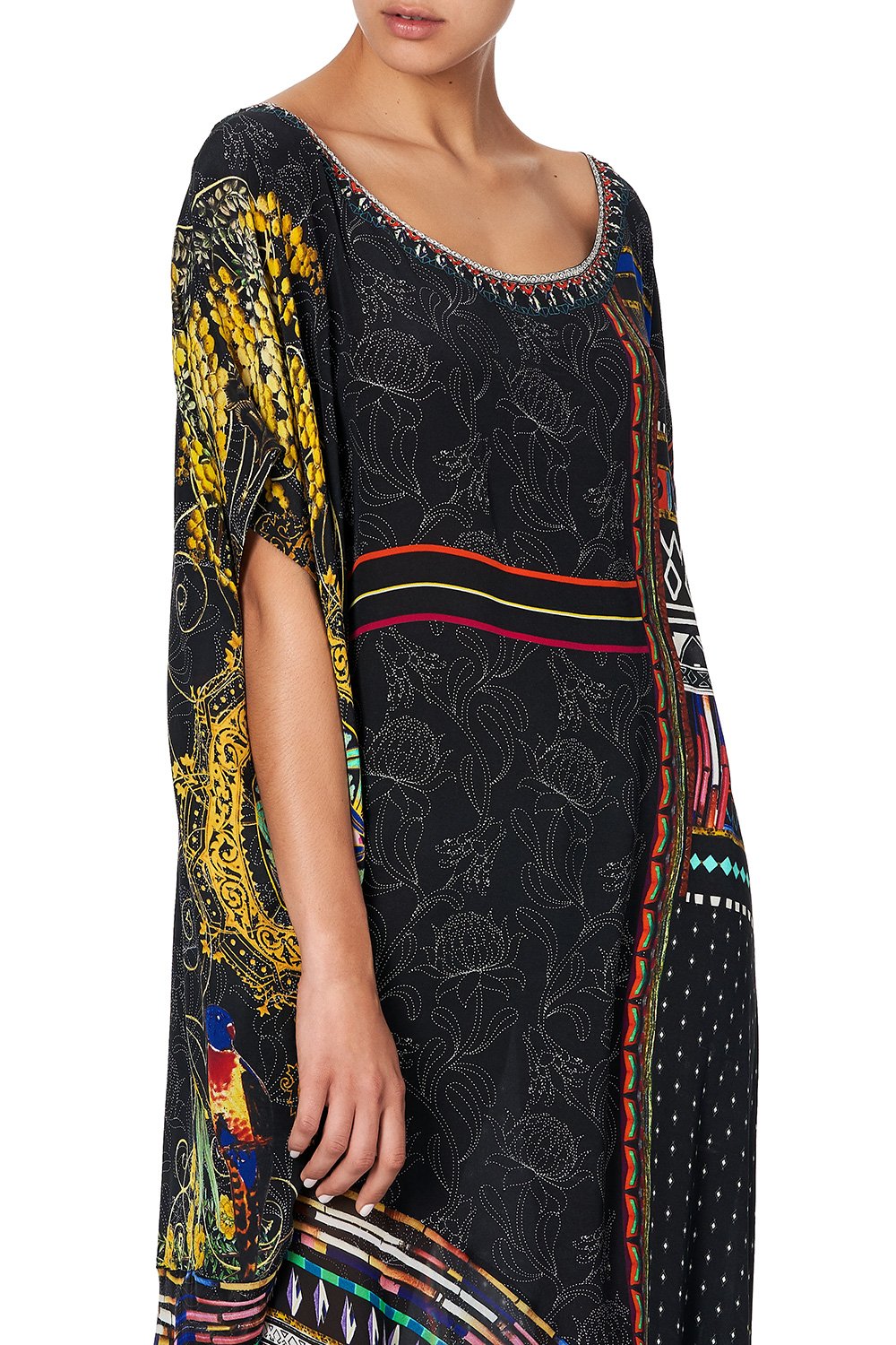 PANELLED HEM KAFTAN BLACKHEATH BETTY