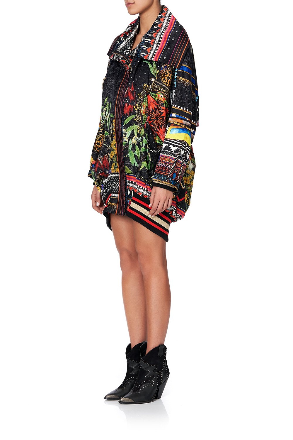 PARKA JACKET WITH RIB BLACKHEATH BETTY