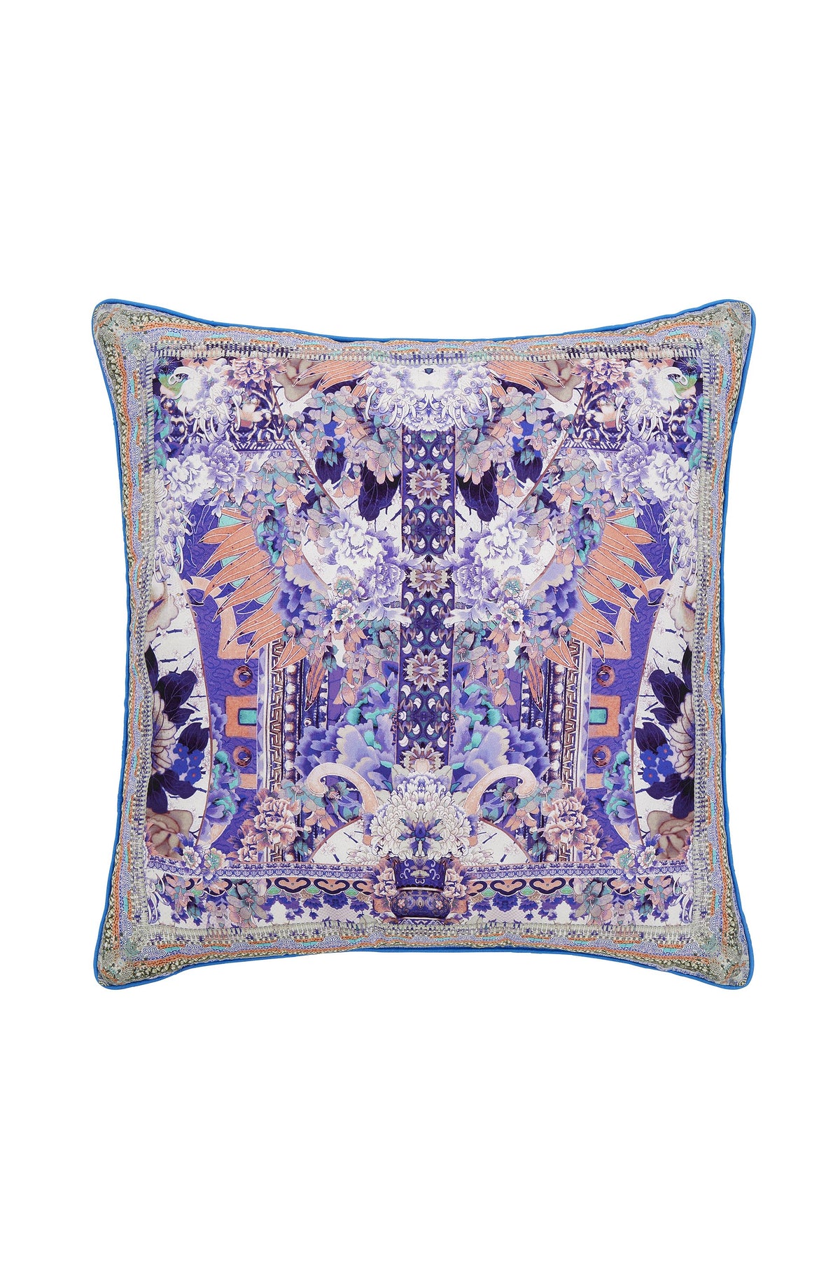 PORCELAIN PARADISE LARGE SQUARE CUSHION