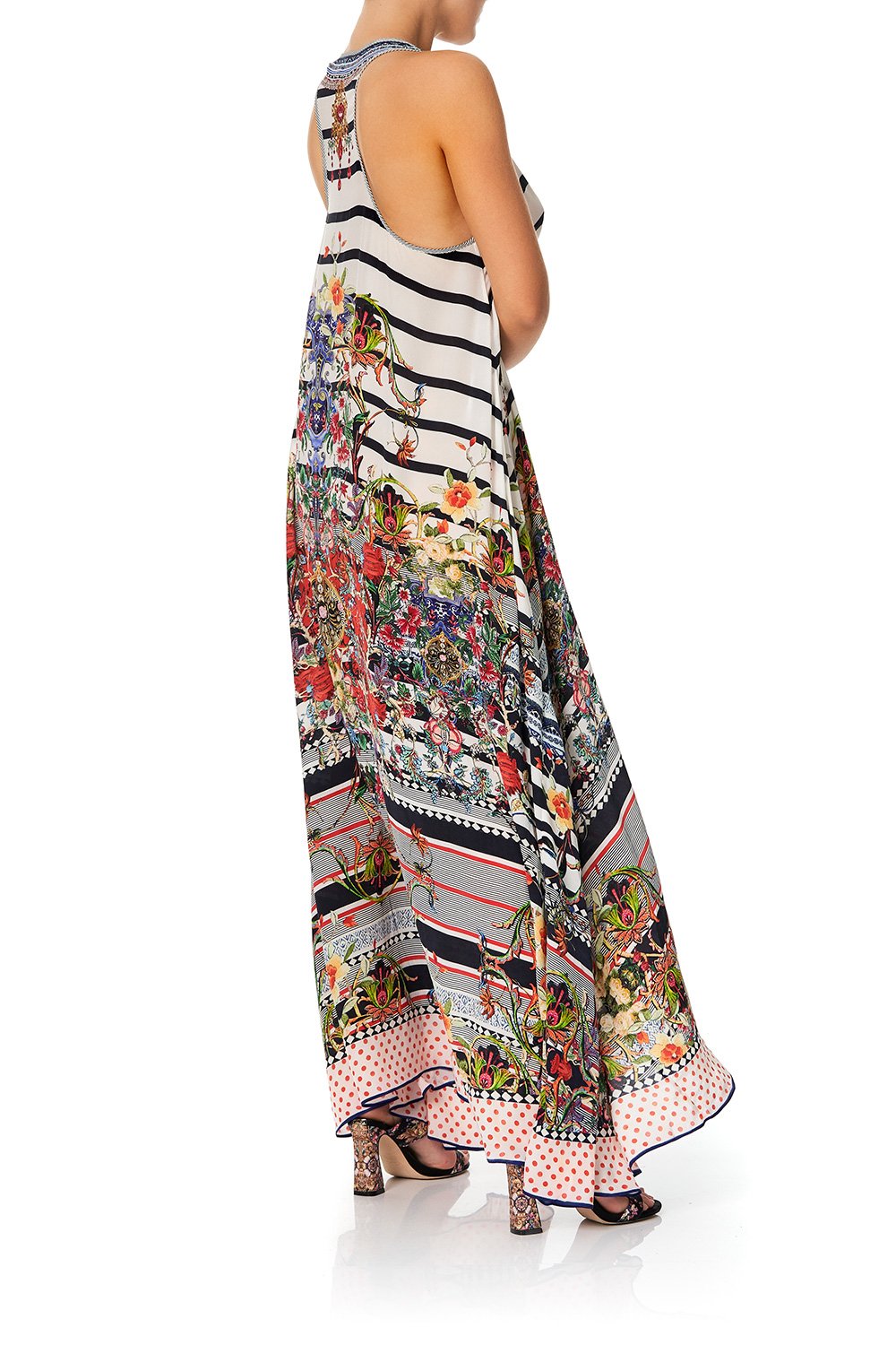 V NECK RACERBACK DRESS JOIE DE VIVRE