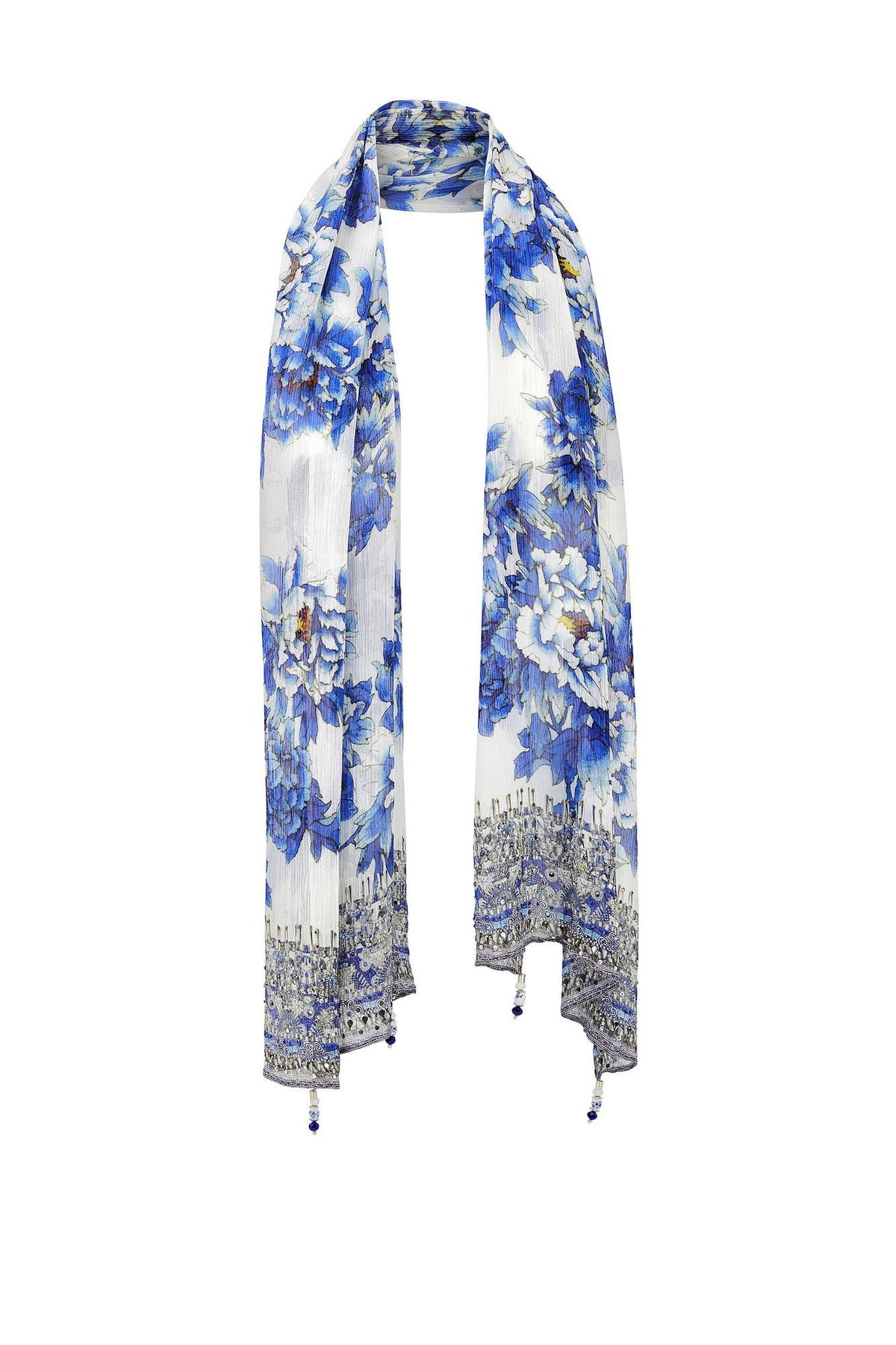 RING OF ROSES LONG SCARF