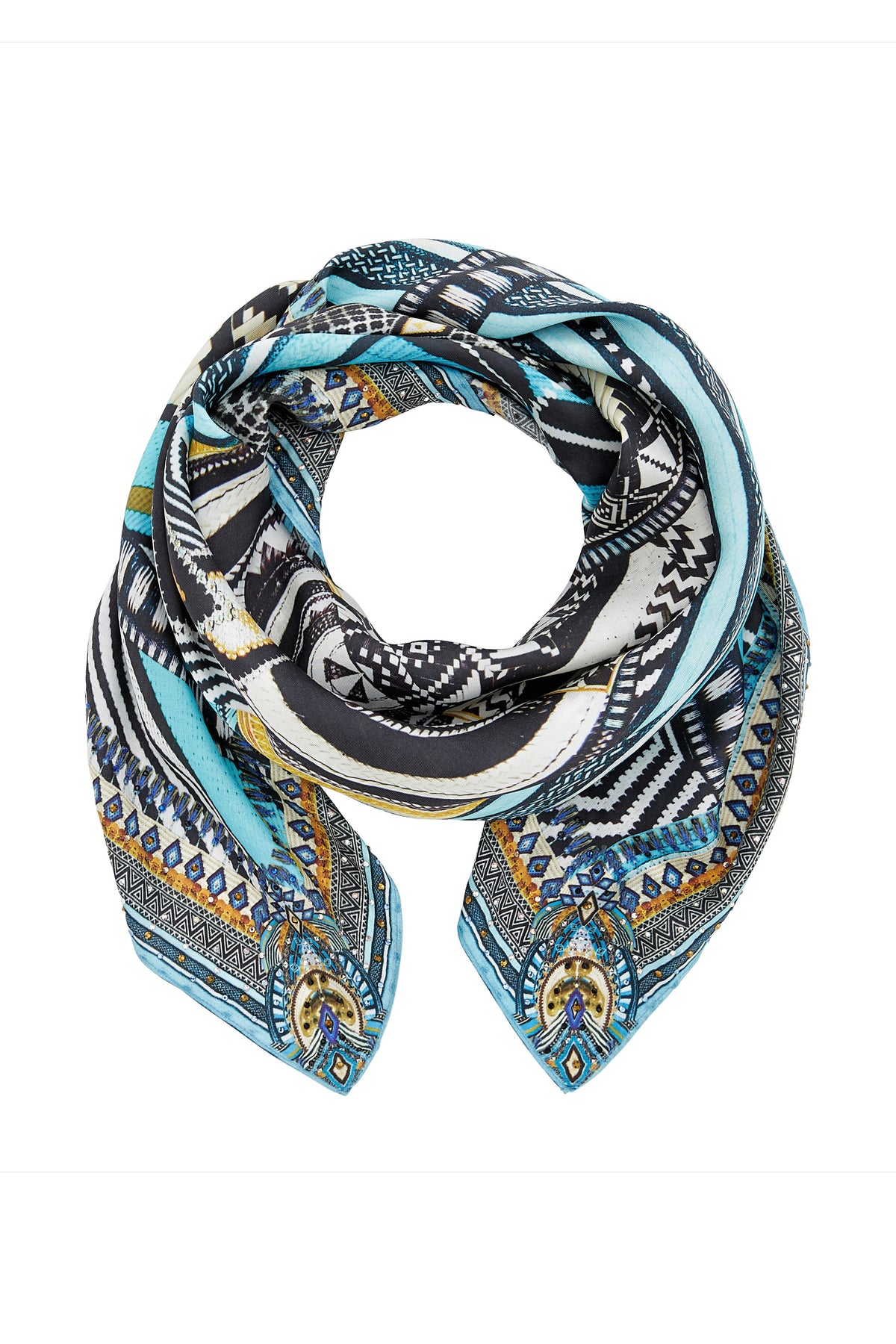 RUNAWAY READY LARGE SQUARE SCARF