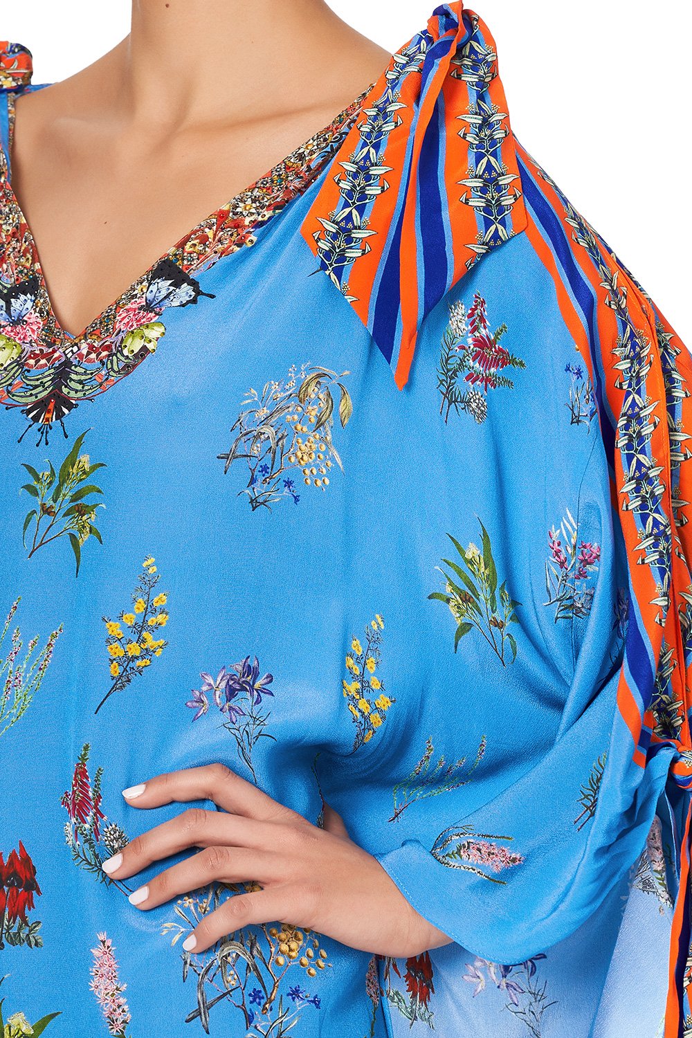 SCARF TIE KAFTAN SOUTHERN SPLENDOUR