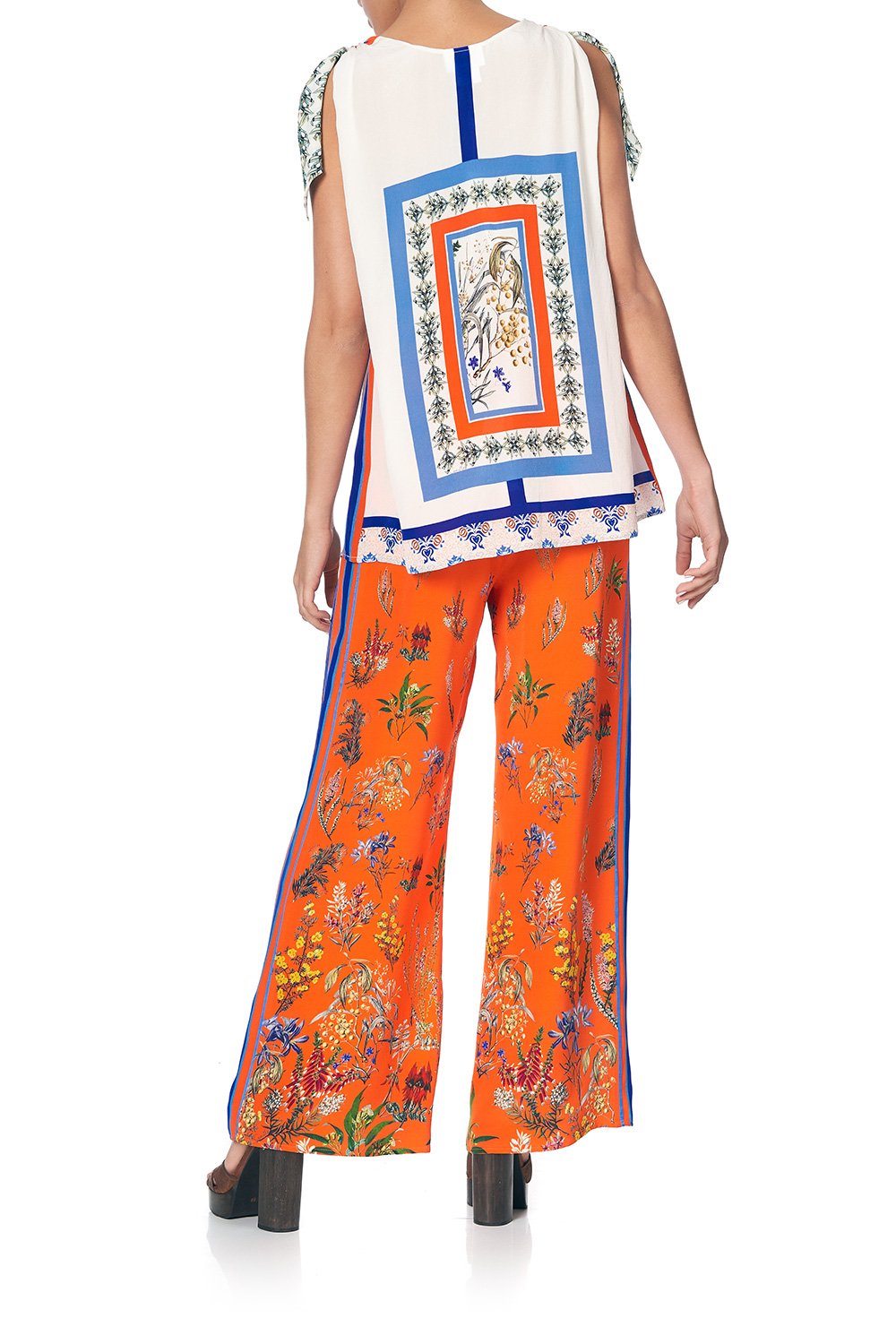 SCARF TIE TOP GONE COAST