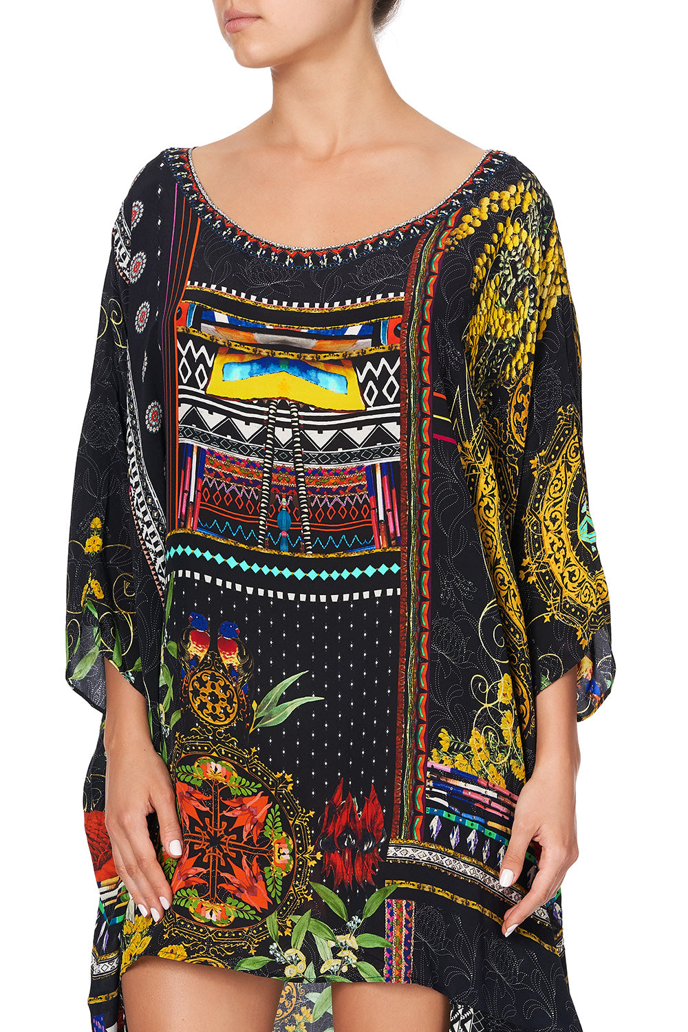 SCOOP BACK HEM DRESS BLACKHEATH BETTY