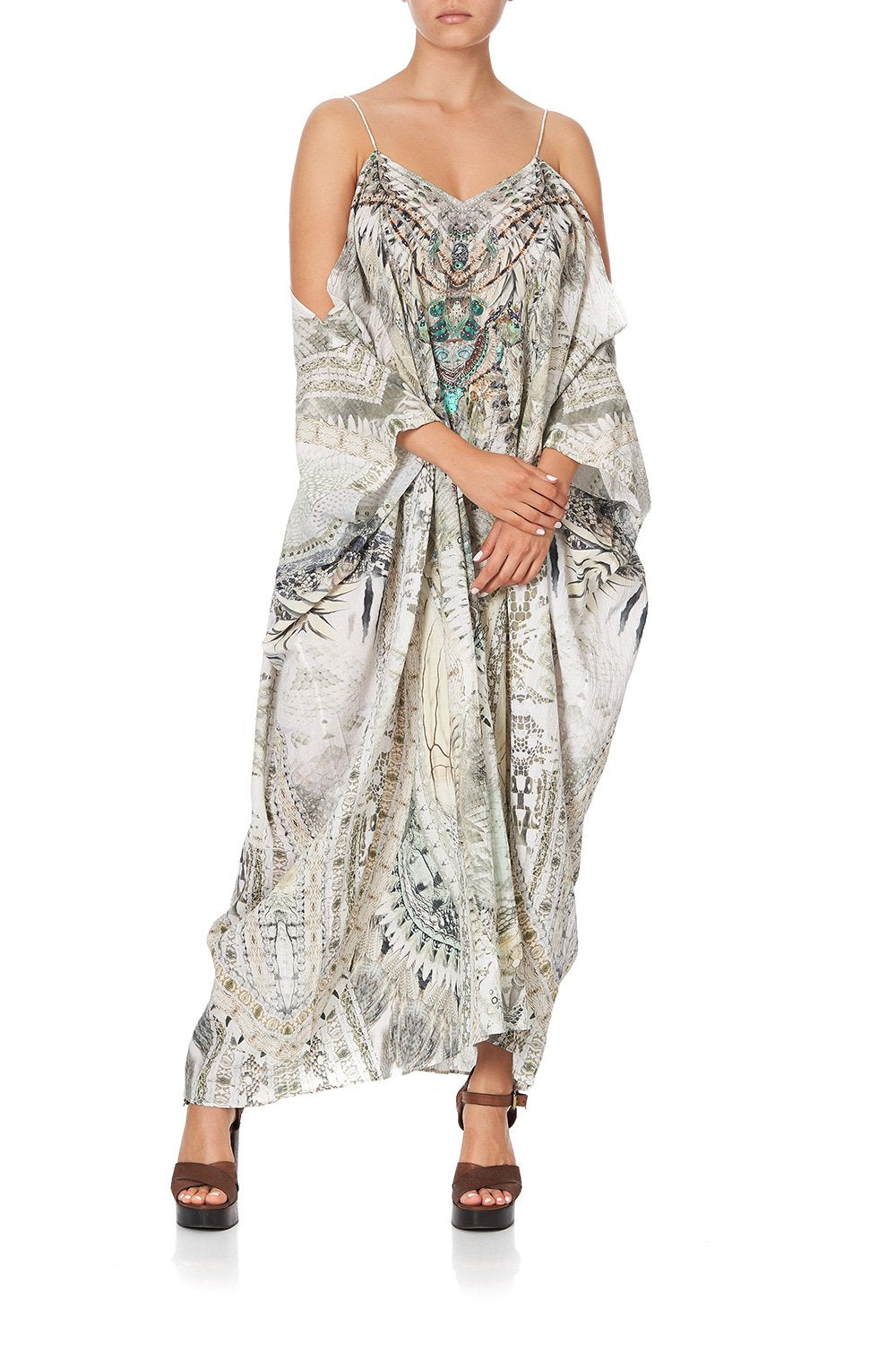 SHOESTRING STRAP KAFTAN DAINTREE DREAMING