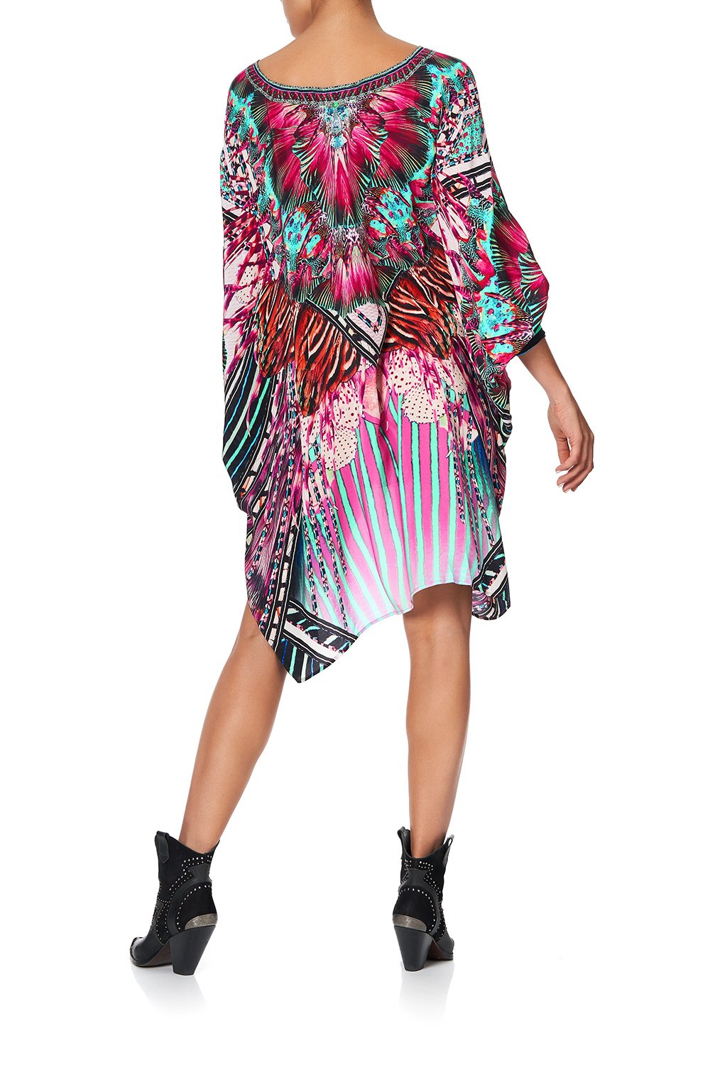 SHORT KAFTAN WITH CUFF RAINBOW EYES