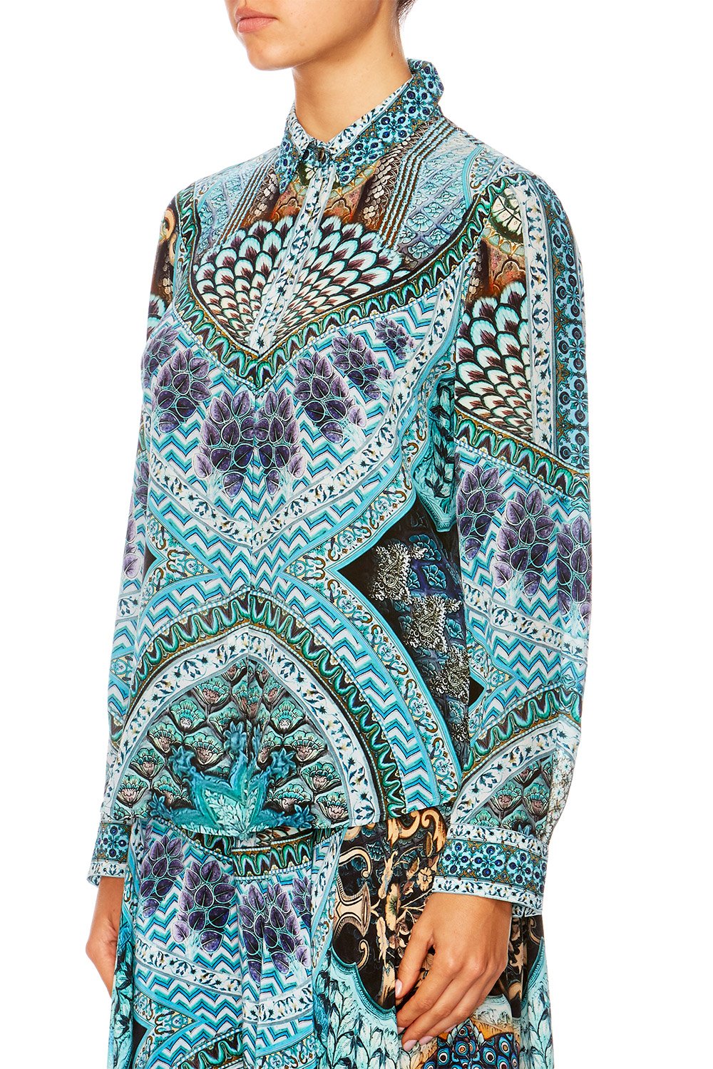 TURN ON THE CHARM SLIM FIT LONG SLEEVE SHIRT