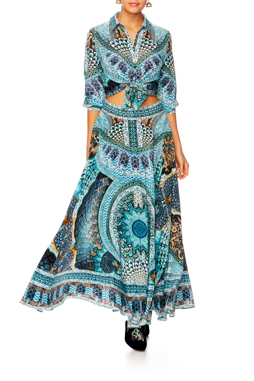 TURN ON THE CHARM CIRCLE SKIRT