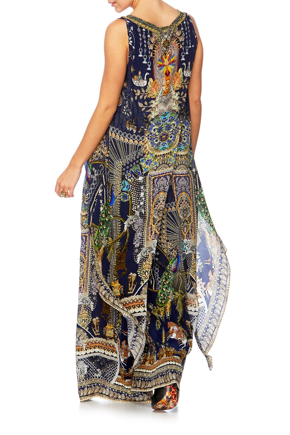 CHILDREN OF THE WORLD HIGH LOW CROSS BACK TOP