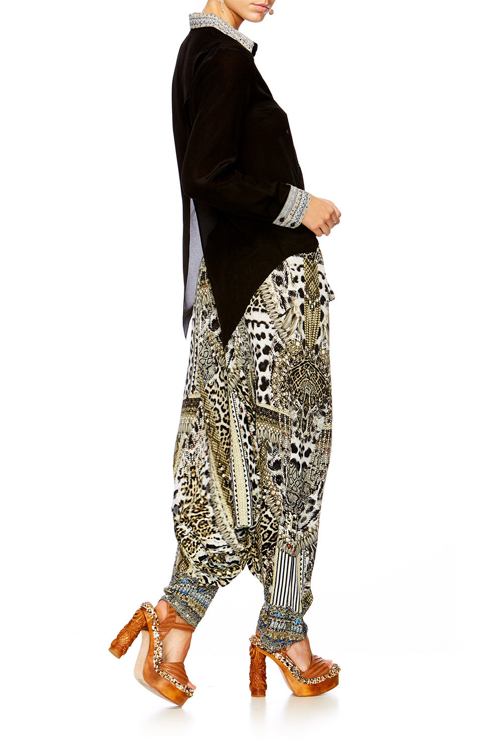ANIMAL INSTINCT HAREM PANTS