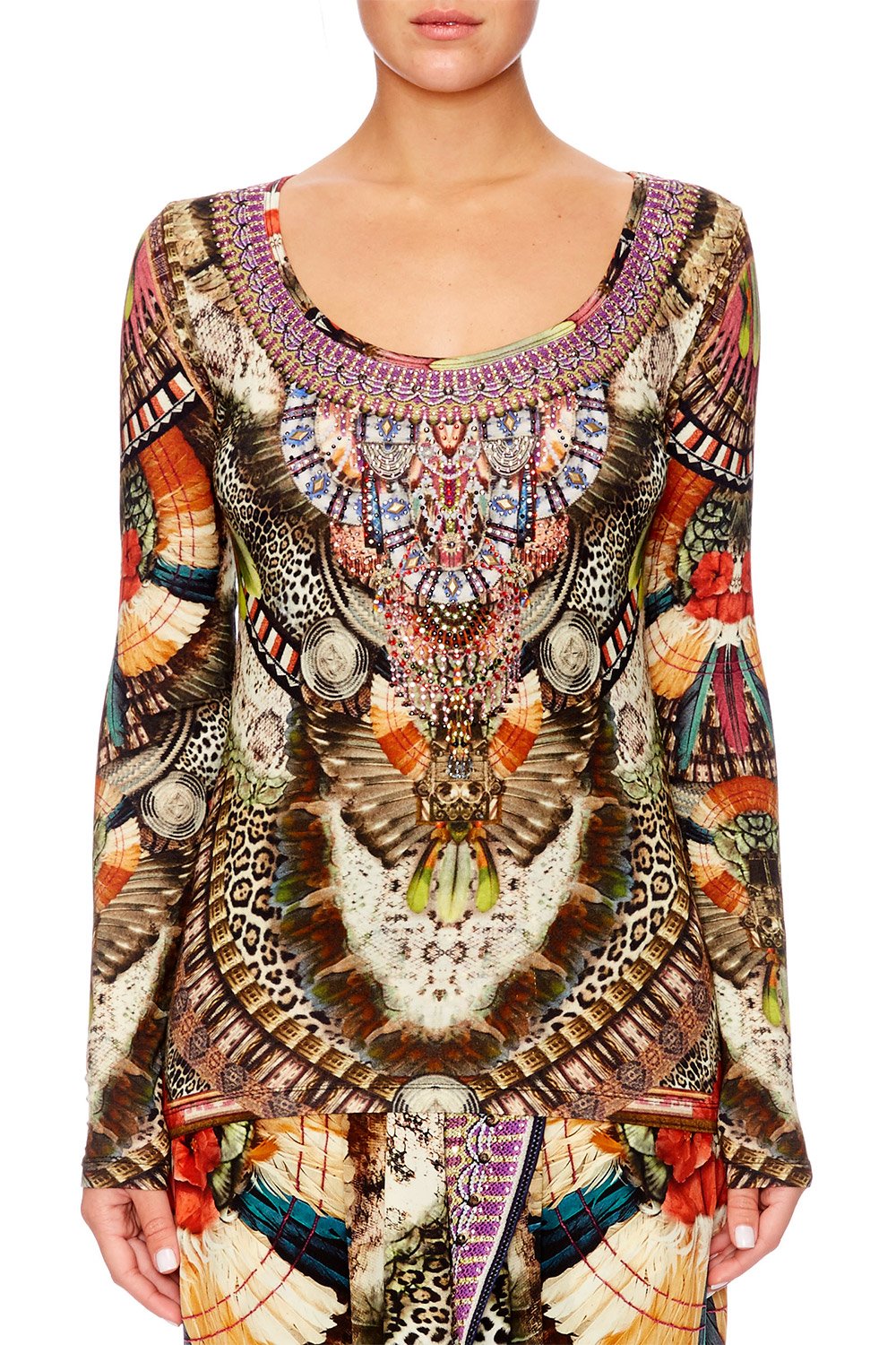 LIGHT MY FIRE LONG SLEEVE TOP