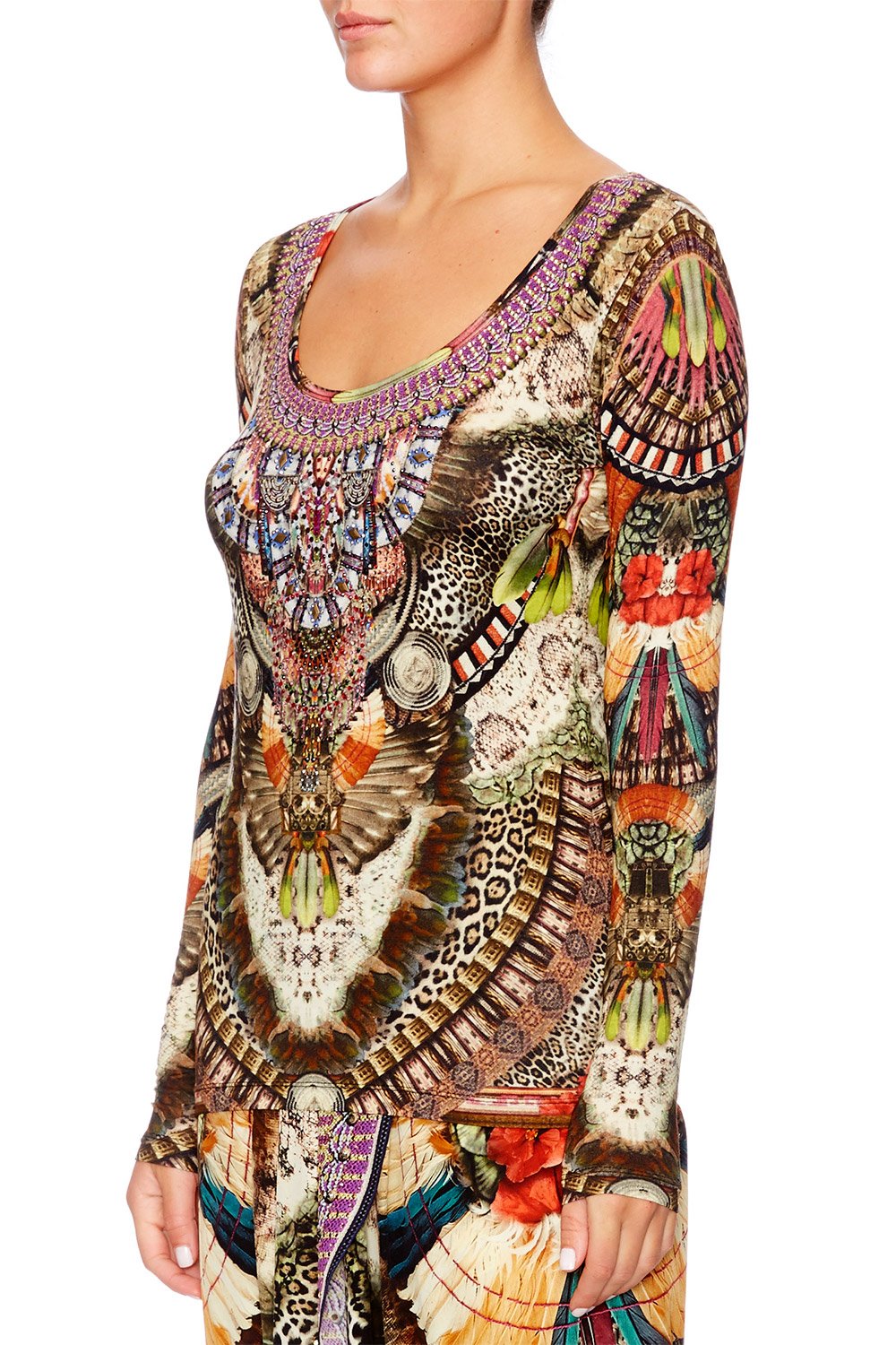 LIGHT MY FIRE LONG SLEEVE TOP