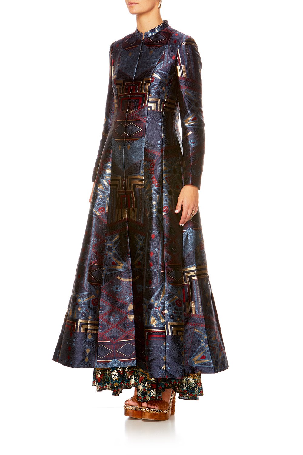 BLISS OF BOHEMIA LONG PANELLED COAT