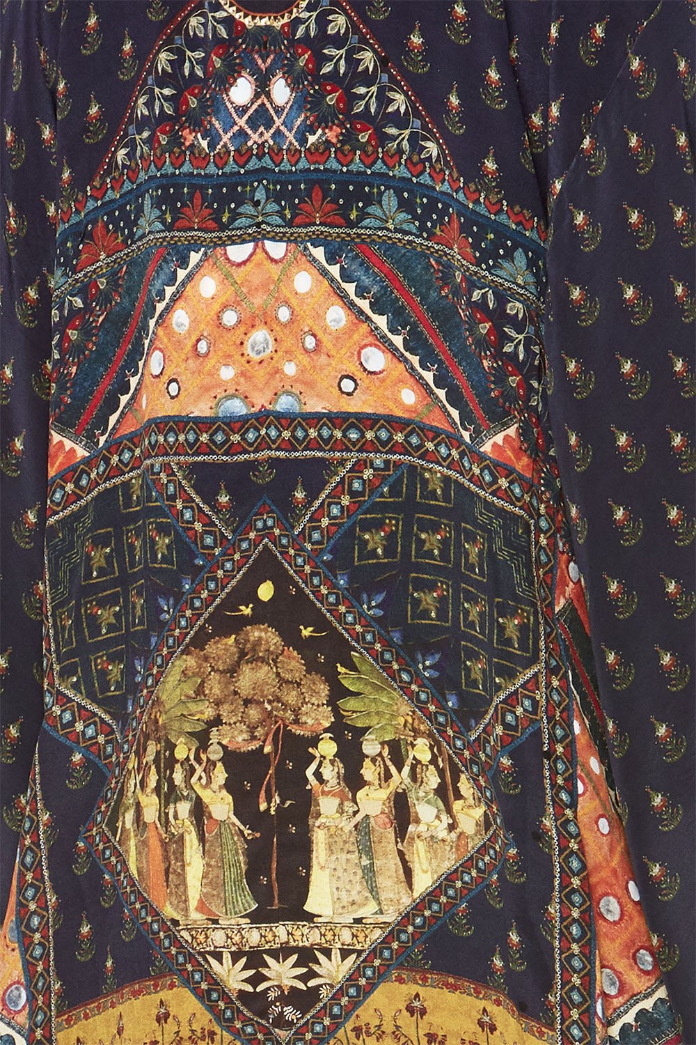 CAMILLA BLISS OF BOHEMIA KIMONO W LONG UNDERLAY