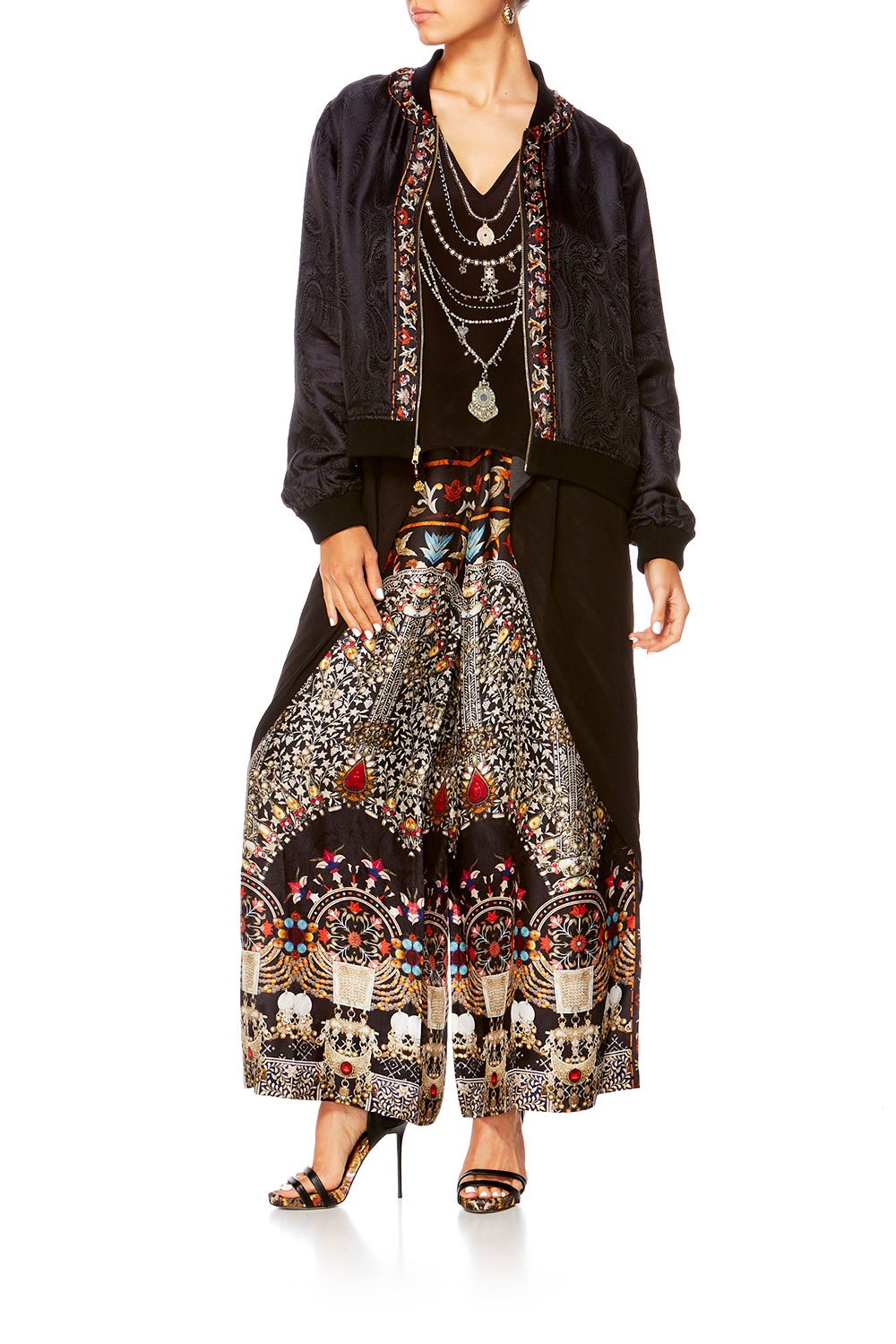 CHAMBER OF REFLECTIONS REVERSABLE BOMBER JACKET