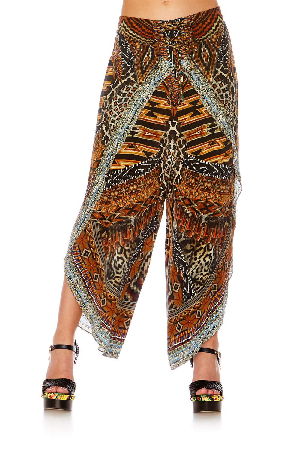 DAWN OF TIME TIE DETAIL WRAP OVER HAREM