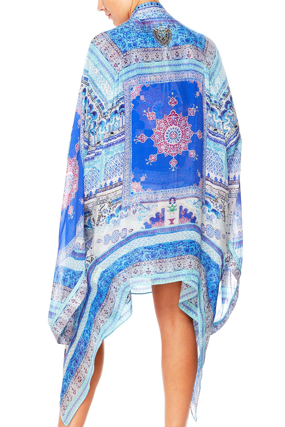 STRENGTH IN RAYS LONG DRAPED ROBE