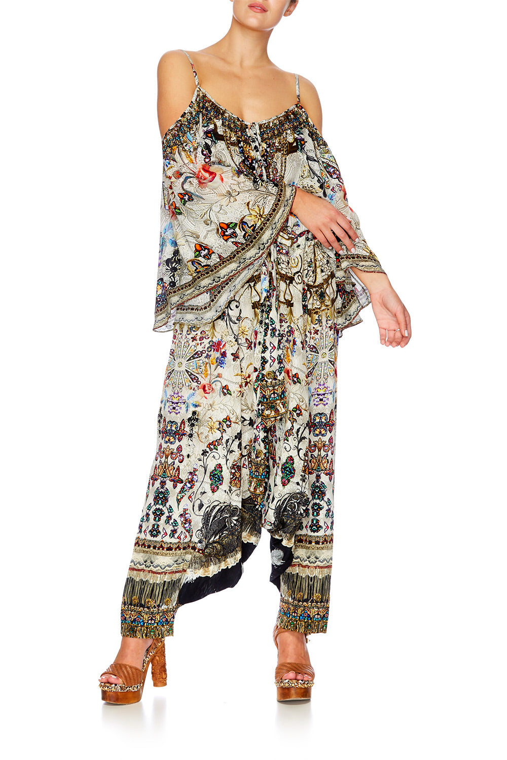 RAISE YOUR GLASS HAREM PANTS