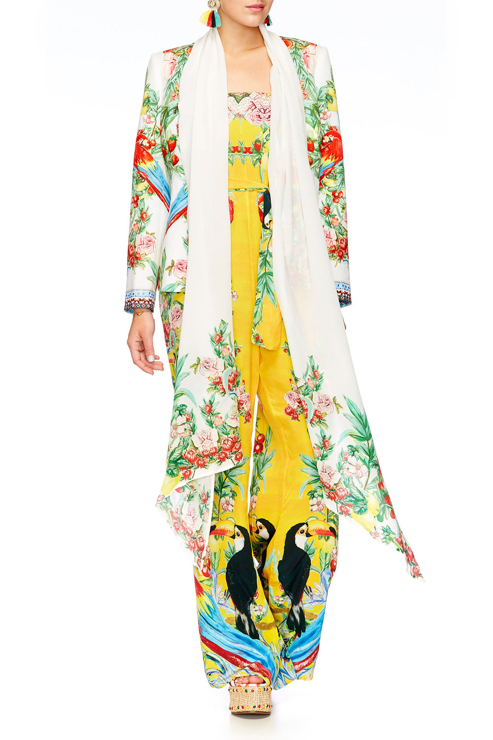 ONE FLEW OVER JACKET W REMOVABLE COLLAR