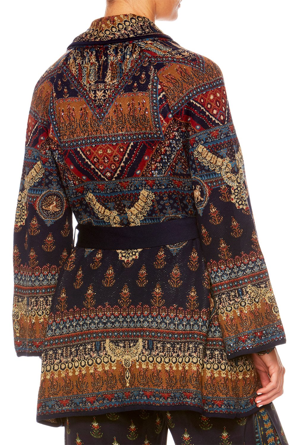 BLISS OF BOHEMIA KIMONO KNIT W TIE