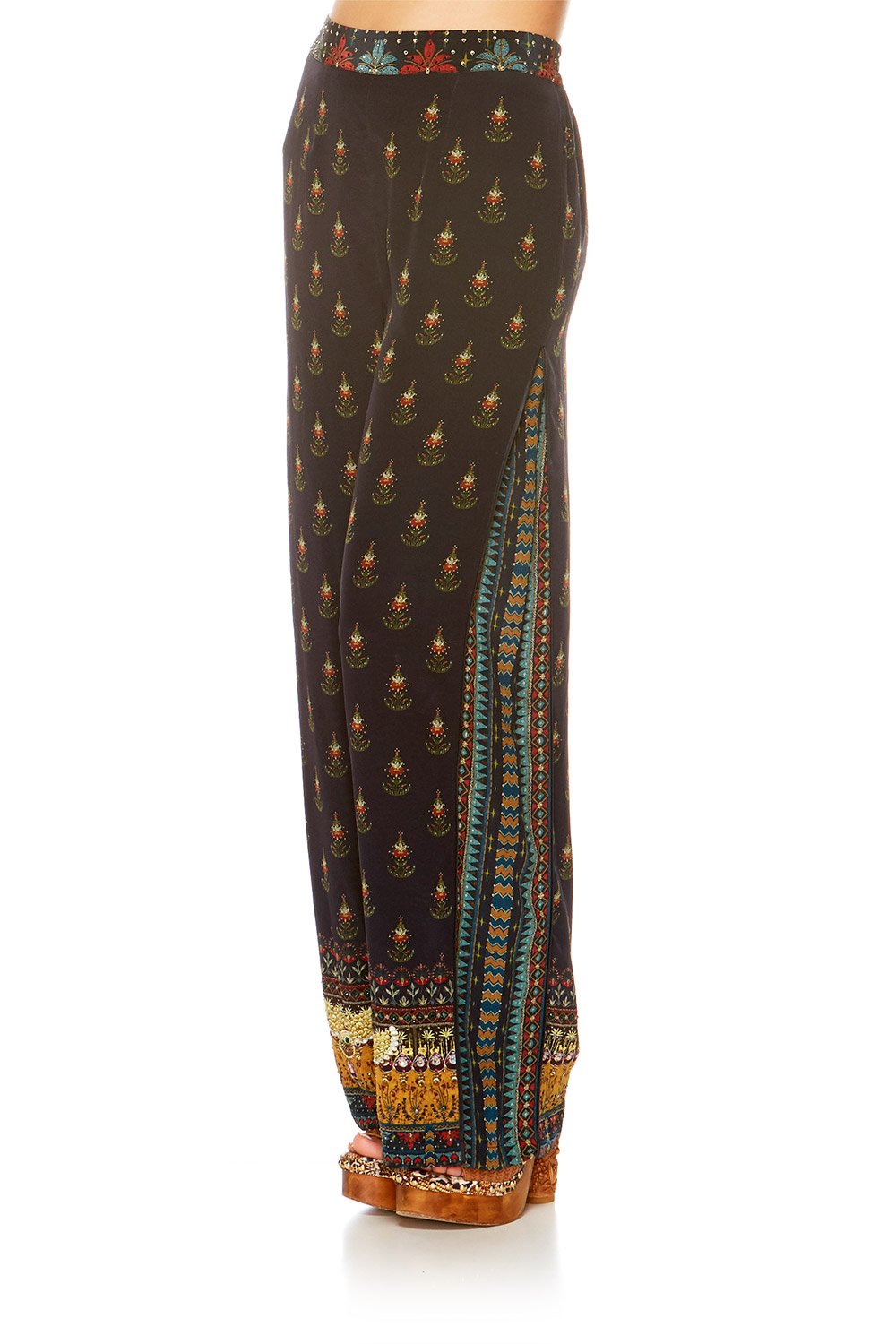 BLISS OF BOHEMIA PANTS W SIDE SPLIT