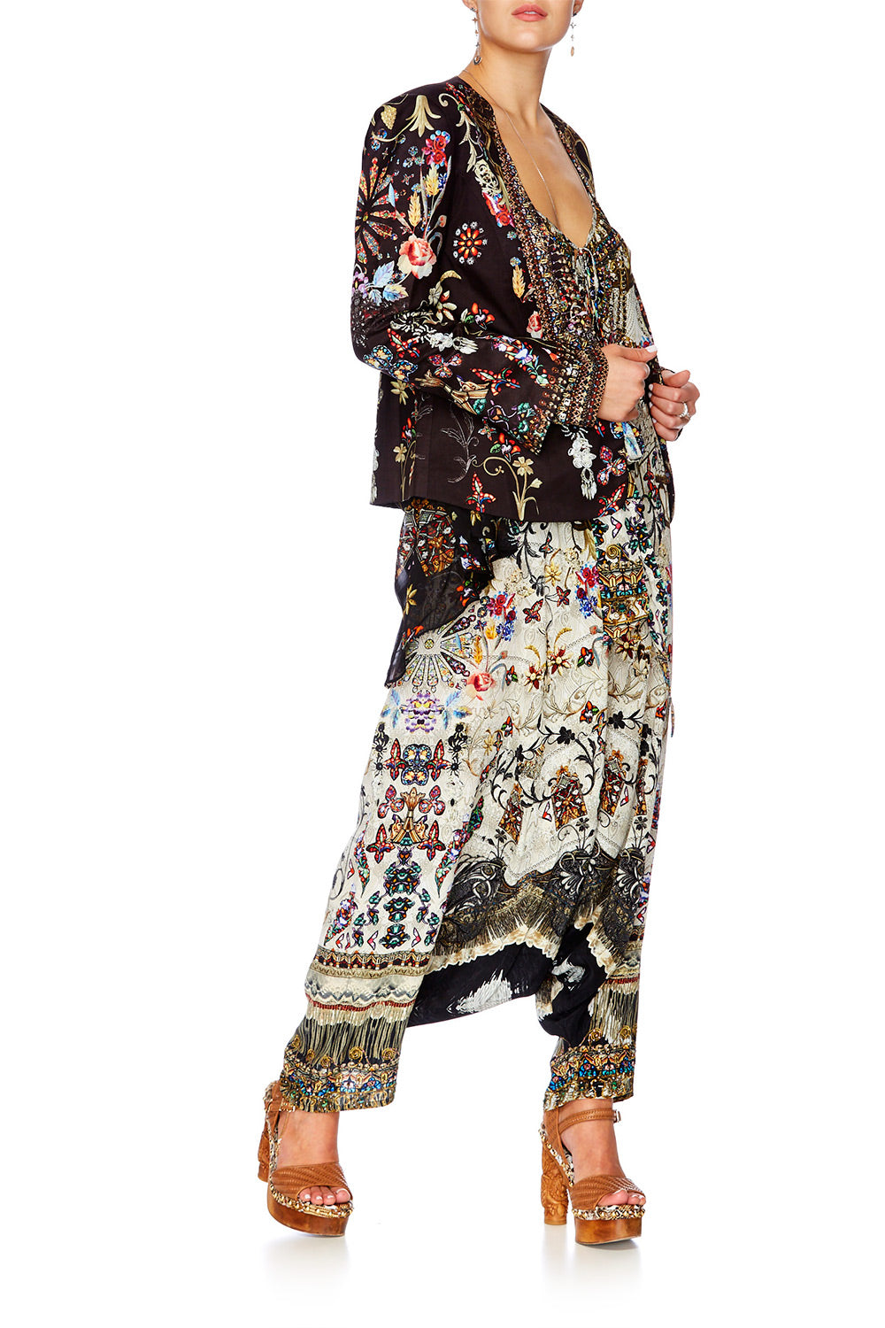 RAISE YOUR GLASS HAREM PANTS