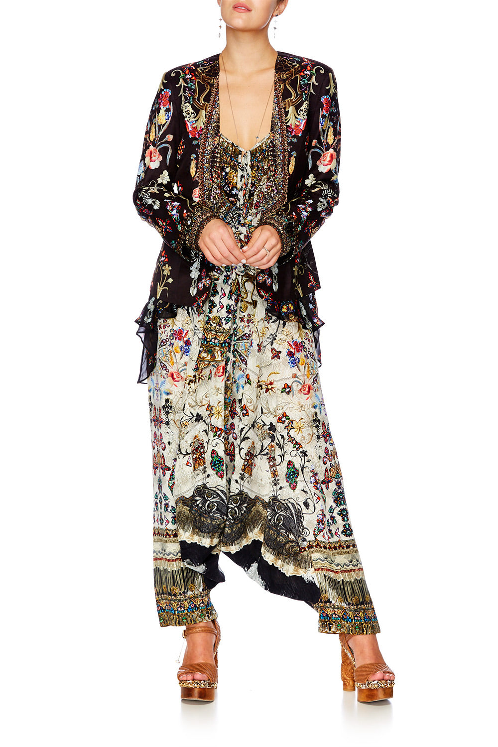 RAISE YOUR GLASS HAREM PANTS