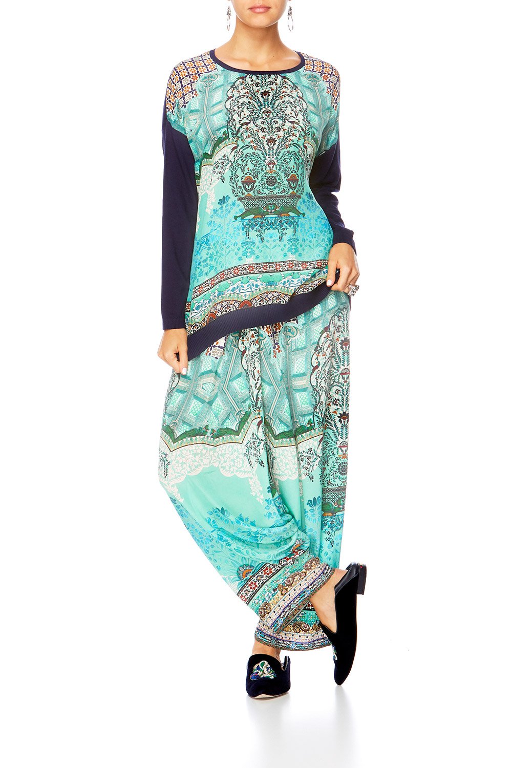 THE SPIRIT WITHIN JUMPER W CONTRAST FRONT