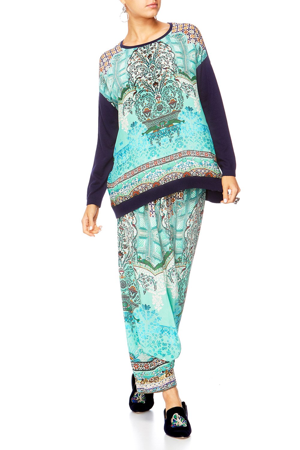 THE SPIRIT WITHIN JUMPER W CONTRAST FRONT