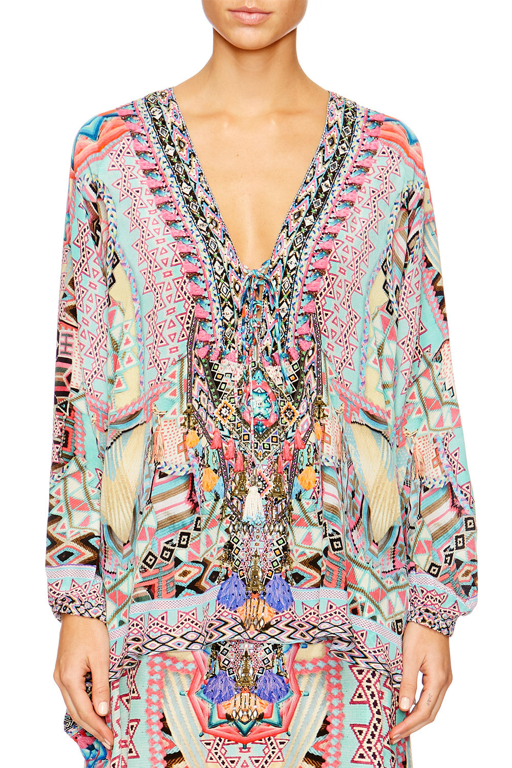 MOCHILLA CHILLER LACE UP SHIRT