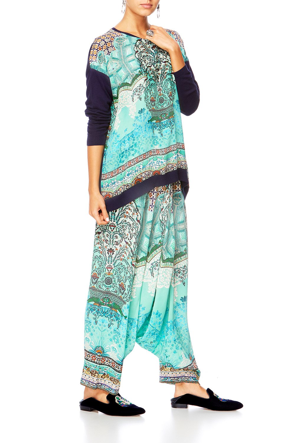 THE SPIRIT WITHIN JUMPER W CONTRAST FRONT