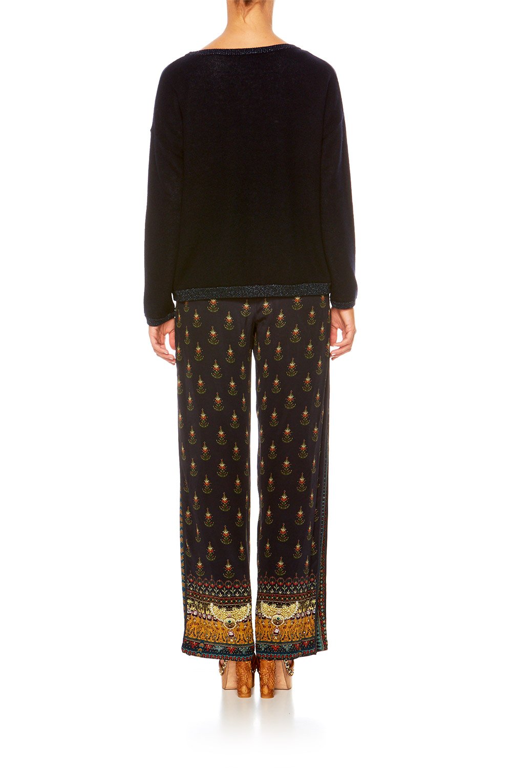 BLISS OF BOHEMIA REVERSIBLE CREW KNIT