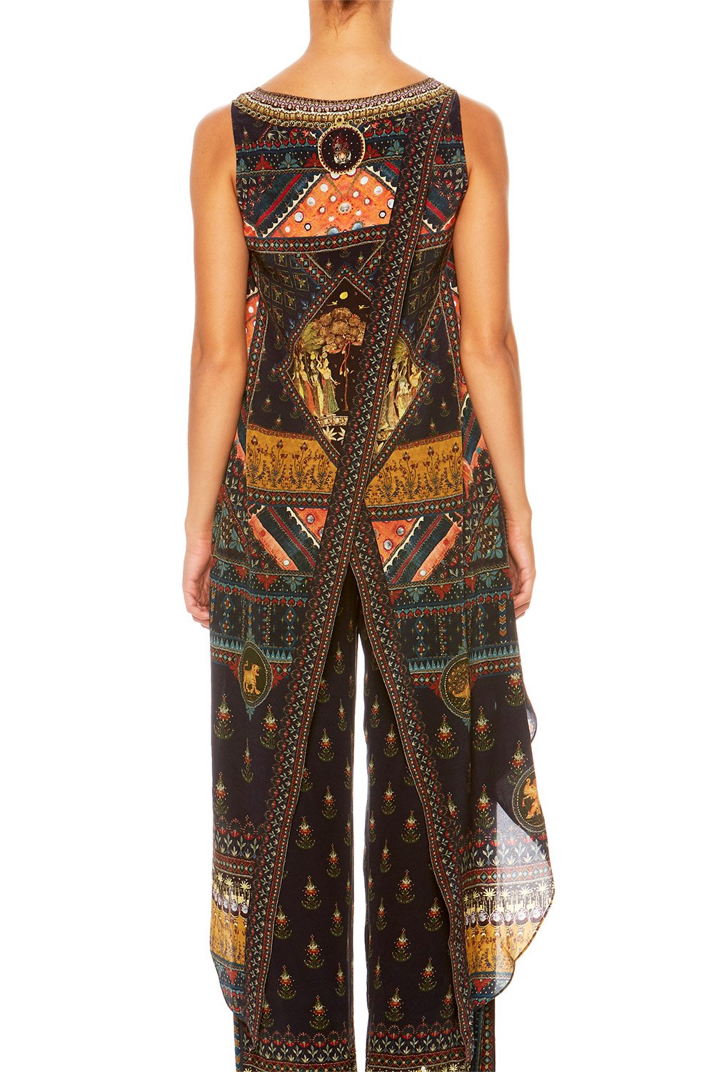 BLISS OF BOHEMIA HIGH LOW CROSS OVERLAY TOP