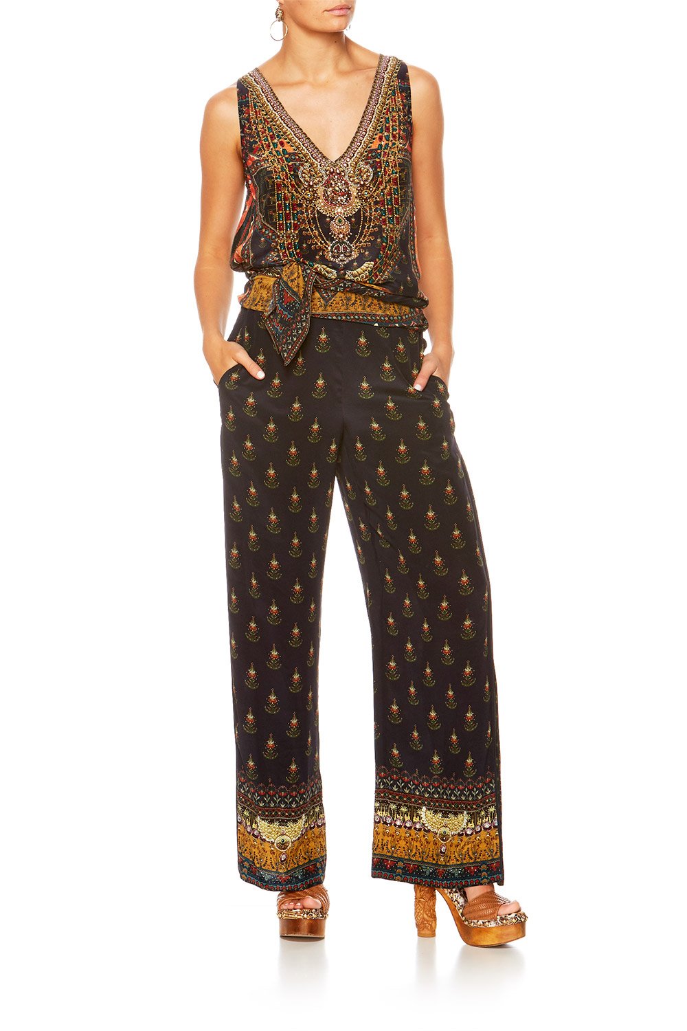 HIGH LOW CROSS OVERLAY TOP BLISS OF BOHEMIA