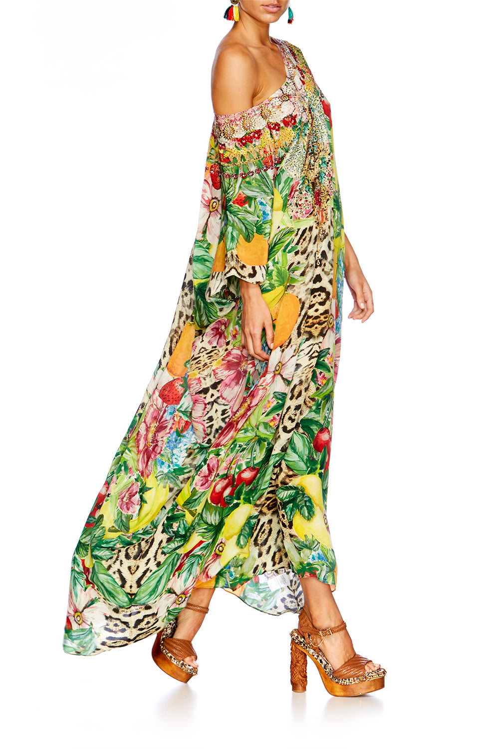 COOL CAT ROUND NECK KAFTAN