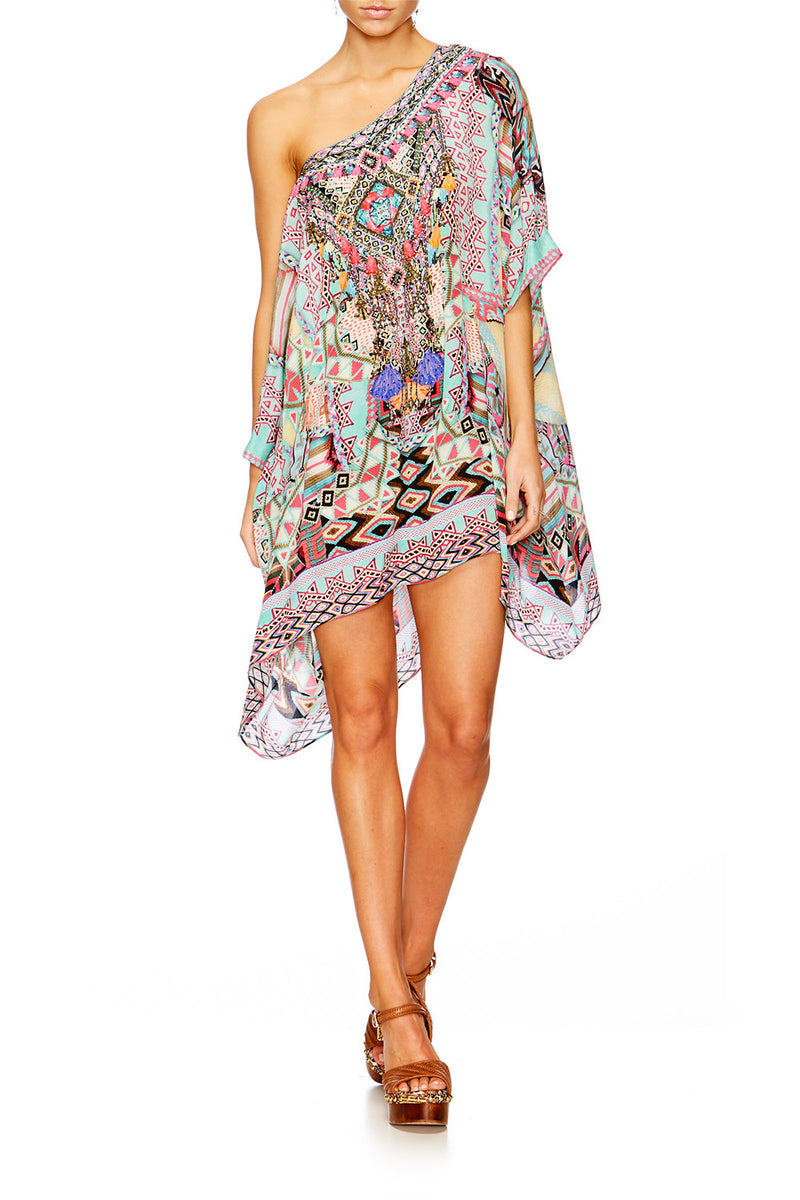 SHORT ROUND NECK KAFTAN SUNDOWNERS main image 1