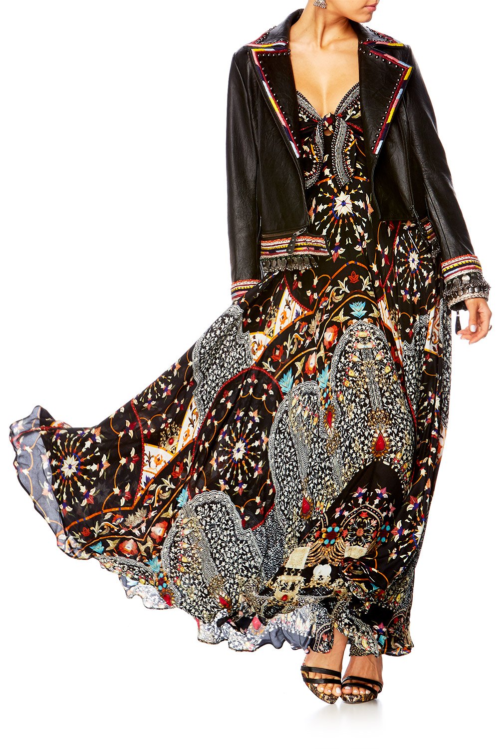 CHAMBER OF REFLECTIONS LEATHER JACKET