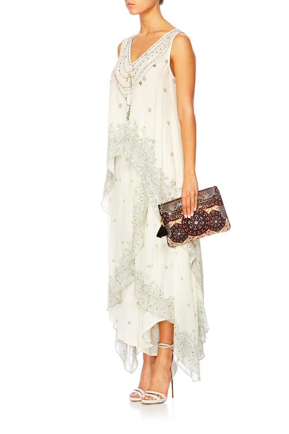 CHAMBER OF REFLECTIONS SMALL CANVAS CLUTCH